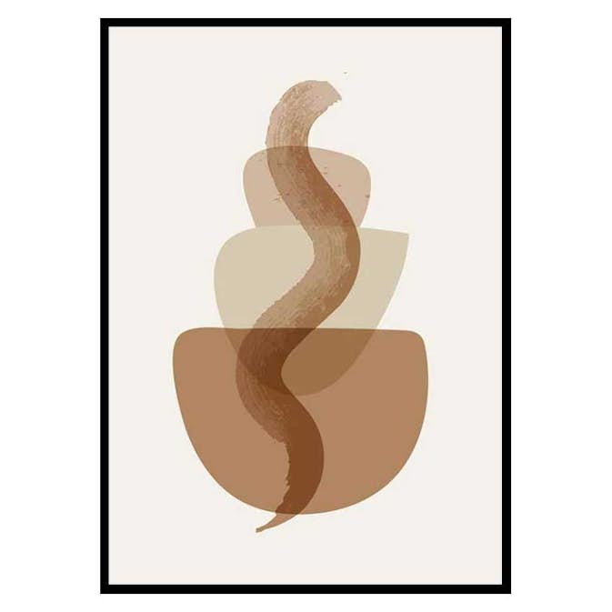 Poster Gallerix Watercolor Shapes