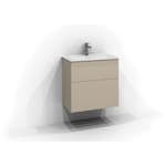 Tvättställsskåp Svedbergs Poem Plan 350 med 2 Lådor