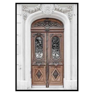 Poster Gallerix Brown Double Door