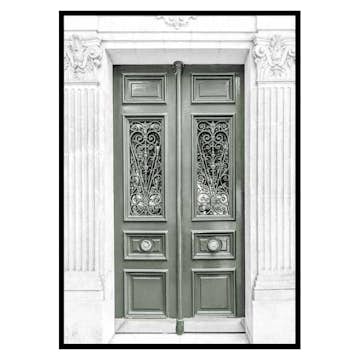 Poster Gallerix Green Double Door