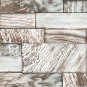 Tapet Origin Marmorstenar Ljusbrun