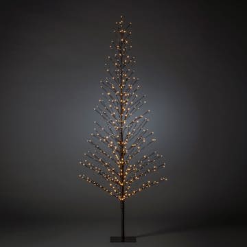 Ljusträd Gnosjö Konstsmide H2100 Svart LED Dekorationsgran