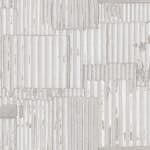 Tapet Origin Industriell Korrugerad Plåt 3D Benfärgad