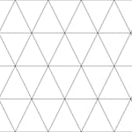 Tapet Origin Grafiska Trianglar EW347683