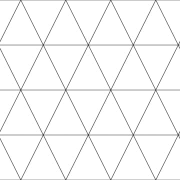 Tapet Origin Grafiska Trianglar EW347683