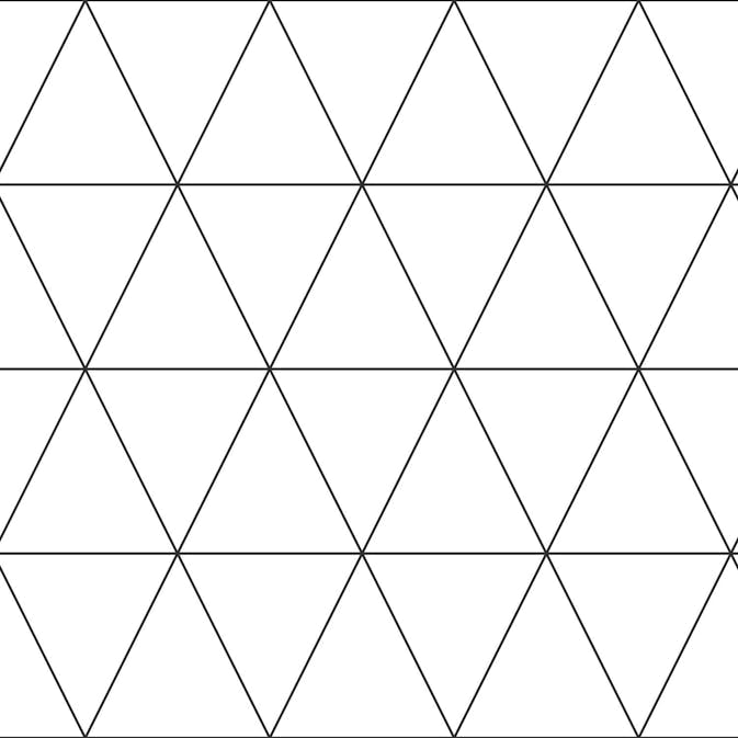 Tapet Origin Grafiska Trianglar EW347683