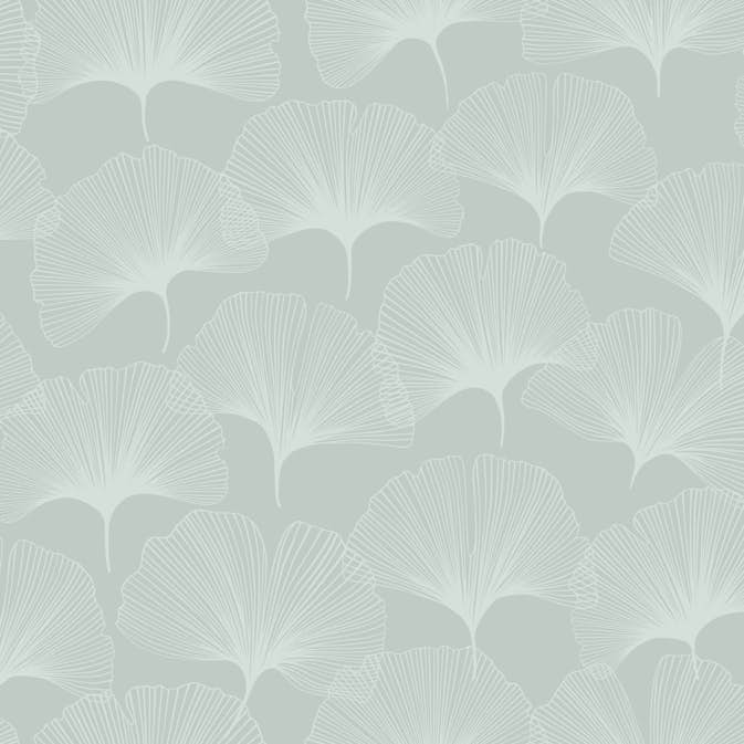 Tapet Origin Gingkoblad Fältspat