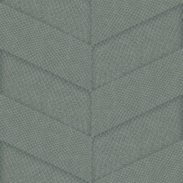 Tapet Origin Kakelmotiv med Ormskinn Tryck Blå/Grå