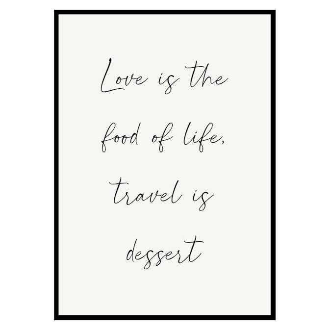 Poster Gallerix Food Of Life