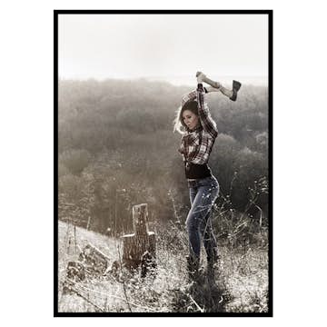 Poster Gallerix Lumberjack