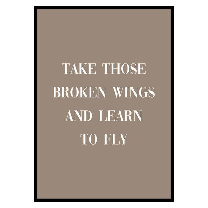 Poster Gallerix Broken Wings
