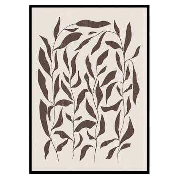 Poster Gallerix Abstract Botanical No1