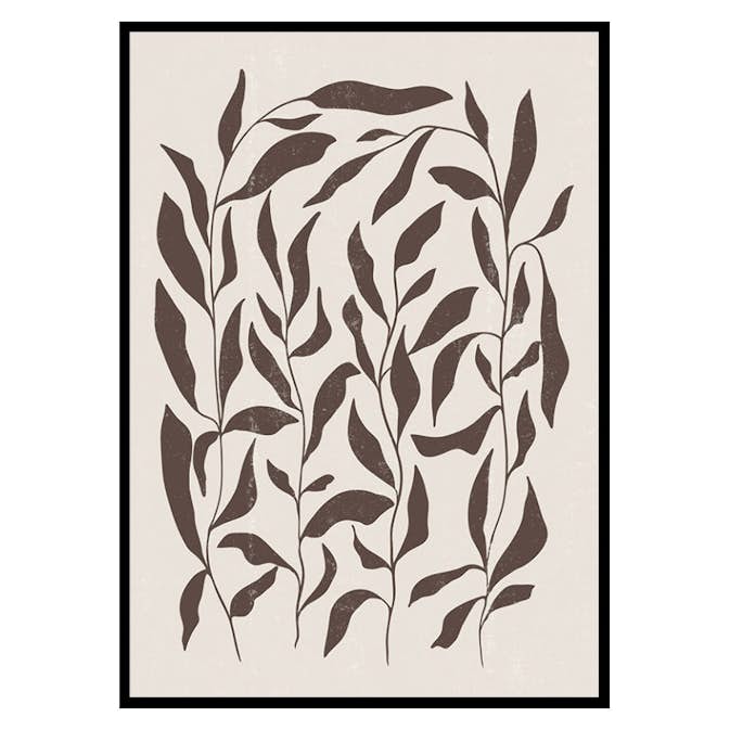 Poster Gallerix Abstract Botanical No1