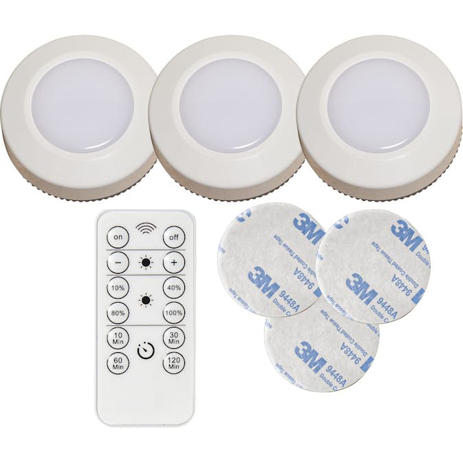 Batteridriven Spotlight Star Trading Functional 3-pack