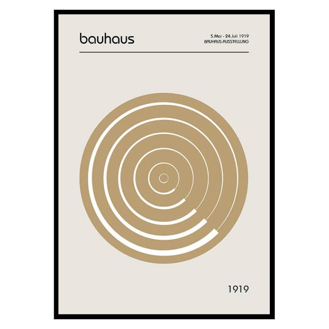 Poster Gallerix Bauhaus No.6