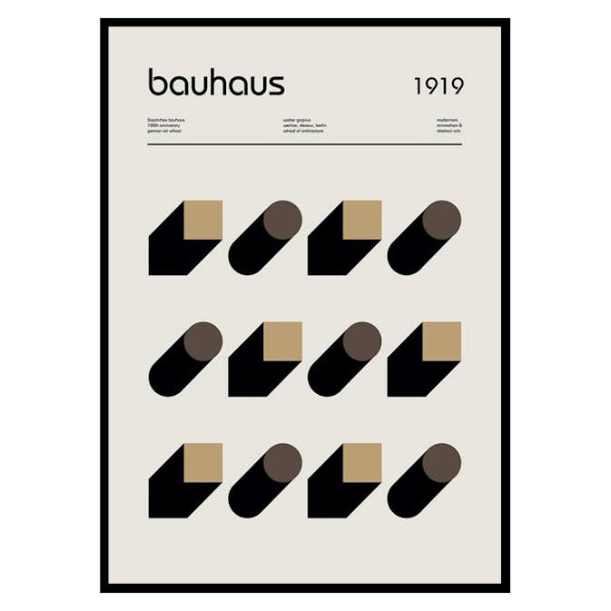 Poster Gallerix Bauhaus No.9