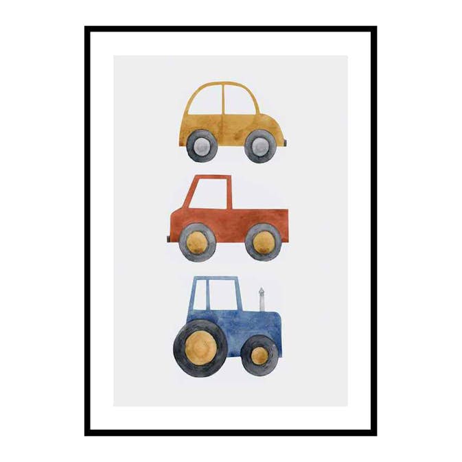 Poster Gallerix Three Vehicles