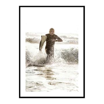 Poster Gallerix Running Surfer