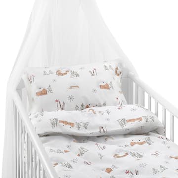 Påslakanset Borganäs of Sweden Vinterdala Spjälsäng