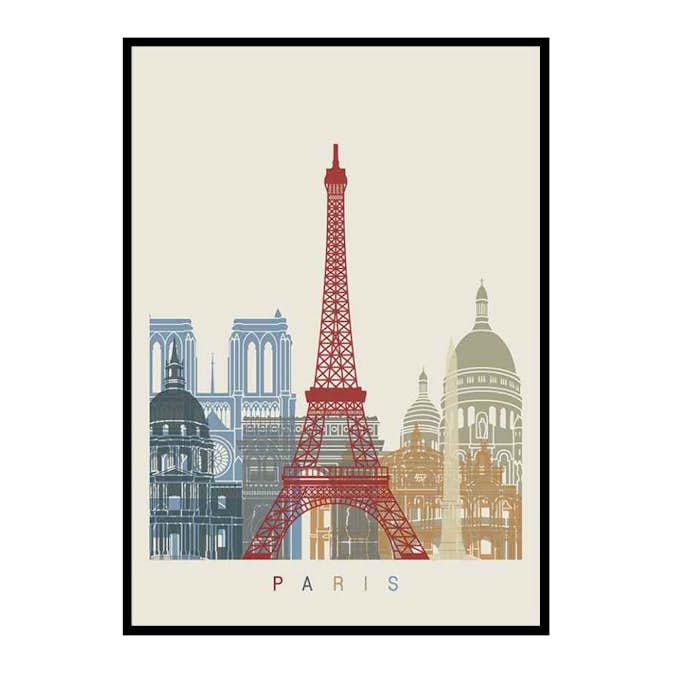 Poster Gallerix Paris Landmarks