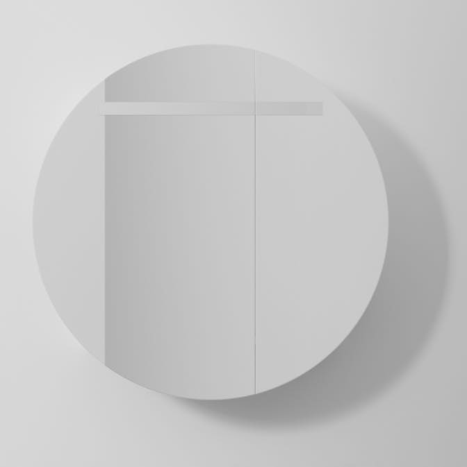 Spegelskåp INR Circ Ø80