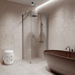 Duschhörn Hietakari Forma 368 Fast Vägg och Vändbar Dörr