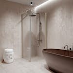 Duschhörn Hietakari Forma 368 Fast Vägg och Vändbar Dörr