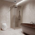 Duschhörn Hietakari Forma 368 Fast Vägg och Vändbar Dörr