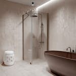 Duschhörn Hietakari Forma 368 Fast Vägg och Vändbar Dörr