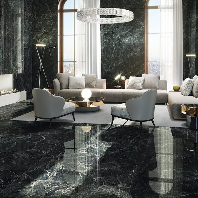 Klinker Lhådös Verde Alpi 59x59 cm