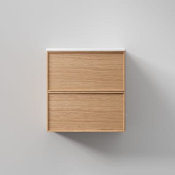 Tvättställsskåp INR Core XS Sense med 2 Lådor