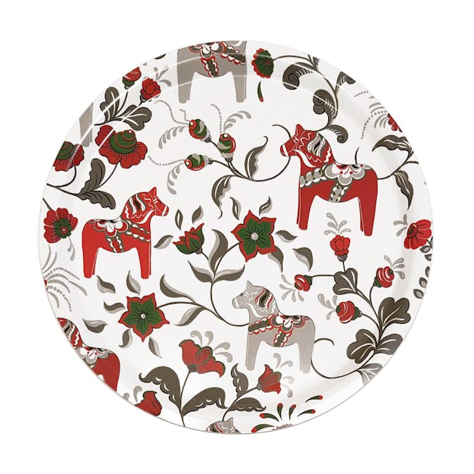 Bricka Arvidssons Textil Leksand Rund