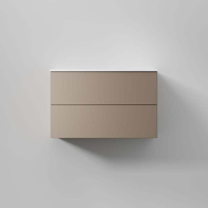 Tvättställsskåp INR Core Solid med 2 Lådor