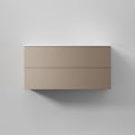 Tvättställsskåp INR Core Solid med 2 Lådor