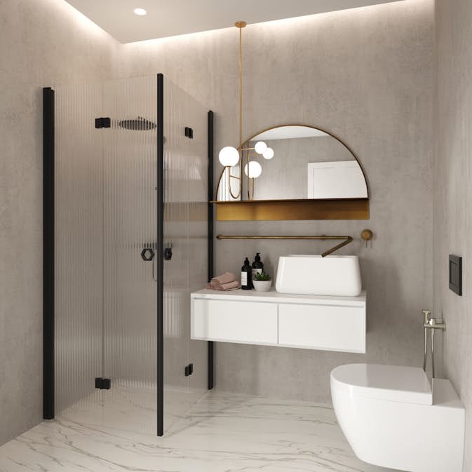 Duschhörn Hietakari Forma 376 Vikbara Dörrar