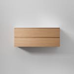 Tvättställsskåp INR Core Grip med 2 Lådor