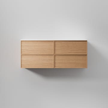 Tvättställsskåp INR Core Sense med 4 Lådor