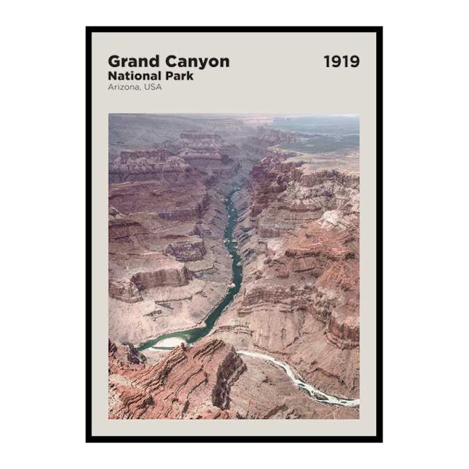 Poster Gallerix Grand Canyon National Park