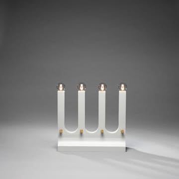 Adventsljusstake Gnosjö Konstsmide 3918 4 Ljus Trä