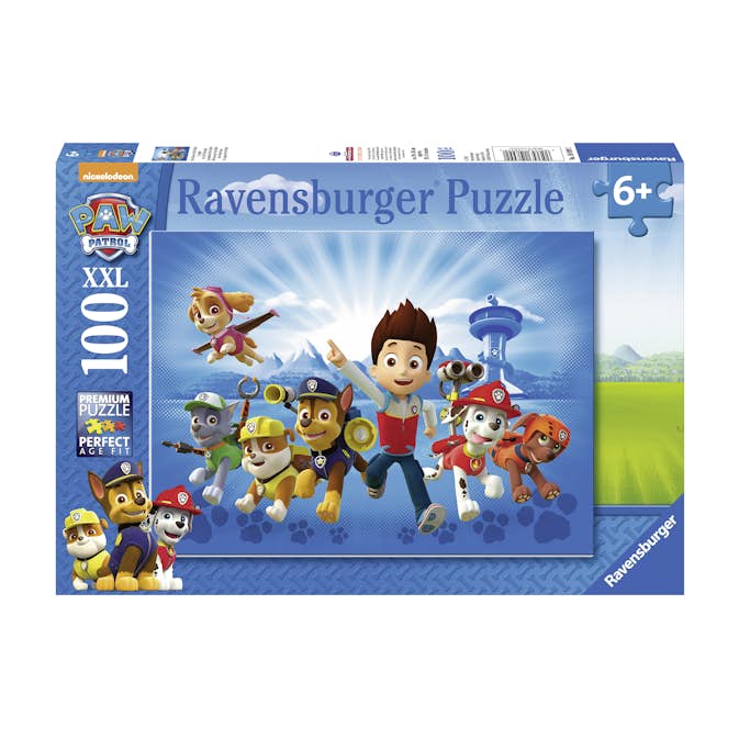 Pussel Ravensburger Paw Patrol 100 XXL Bitar för Barn