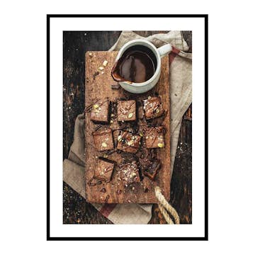 Poster Gallerix Chocolate Brownies