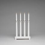 Adventsljusstake Gnosjö Konstsmide 4L Trä Klassisk