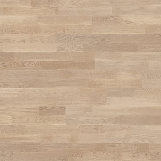 Trägolv Tarkett Shade Cream White Ek, 2-Stavs Parkettgolv