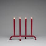 Adventsljusstake Gnosjö Konstsmide 4L Trä