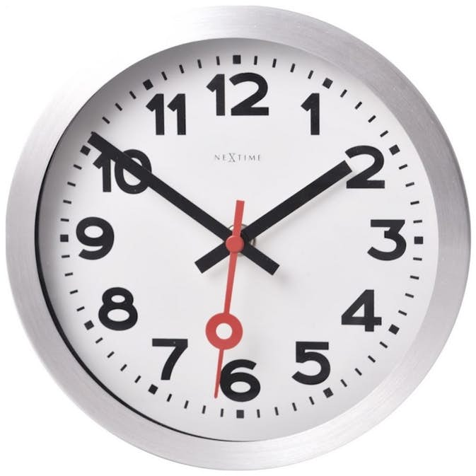 Vägg/Bordsklocka NeXtime Station Siffror