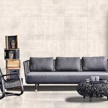 Klinker Netto Ceramika Cemento Siena Light Grey Matt 60x60 cm