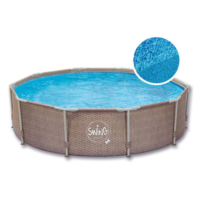 Ovanmarkpool Swing Pools med Stålram Ø3,05 m