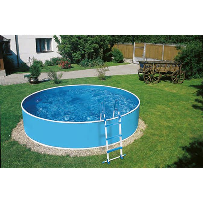 Poolpaket Mountfield Azuro 3,6x0,9m Med Skimfilter & Stege
