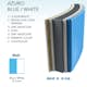 Poolpaket Mountfield Azuro 3,6x0,9m Med Skimfilter & Stege