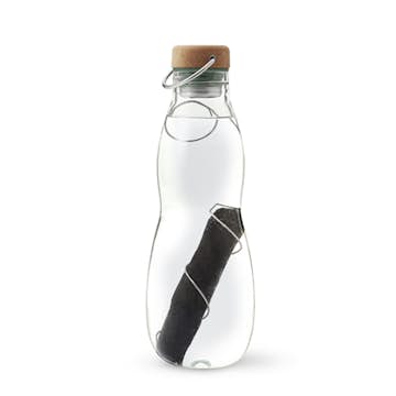 Flaska black+blum Eau Good Glass 650 ml Olivgrön Campingvattenflaska